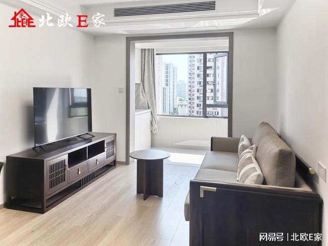 式家装演绎雅致生活美学开元棋牌北欧E家：新中(图2)