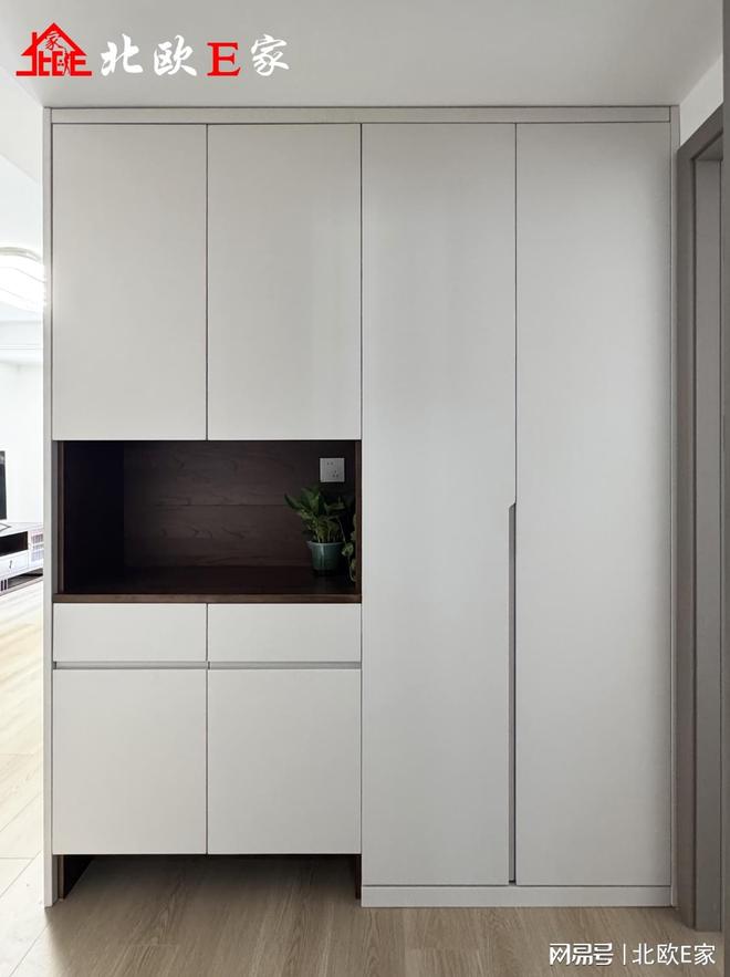 式家装演绎雅致生活美学开元棋牌北欧E家：新中(图5)