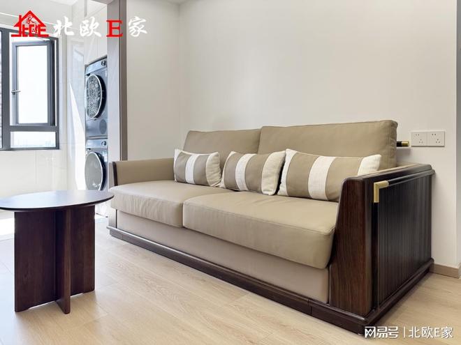 式家装演绎雅致生活美学开元棋牌北欧E家：新中